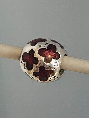 Authentic Pandora Retired Purple Enamel Butterfly Charm – 790438EN07 Insect